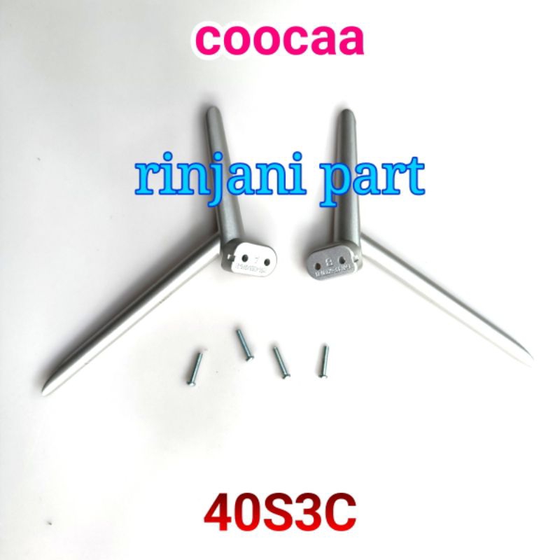 STAND KAKI BRAKET TV LED COOCAA 40S3C