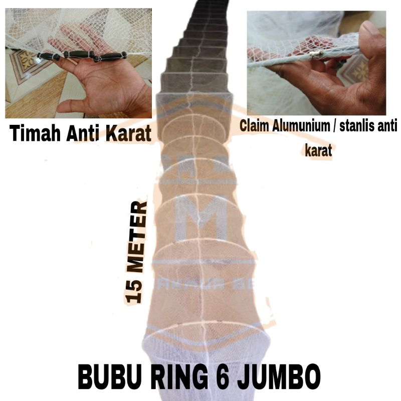 Bubu Naga RING 6 JUMBO 32x37cm ( 15 METER ) ( CAP PANDA )