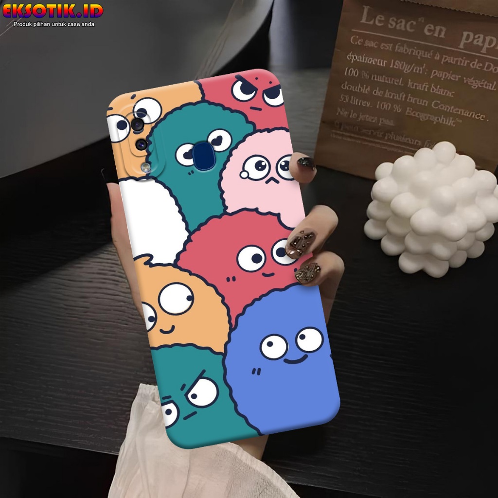 Case Samsung A20 / A30 - Casing Samsung A20 / A30  - Fashion Case - Silikon Samsung A20 / A30  - Mot