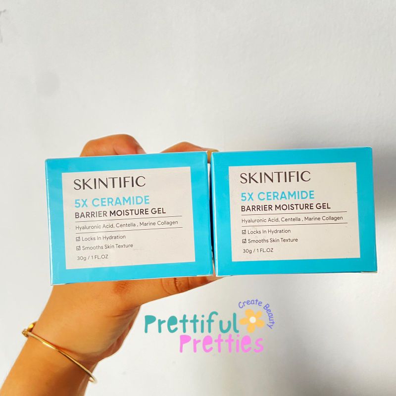 SKINTIFIC 5X Ceramide Barrier Repair Moisture Gel [30g] Pelembab Wajah Krim Wajah Krim Siang Krim Ma