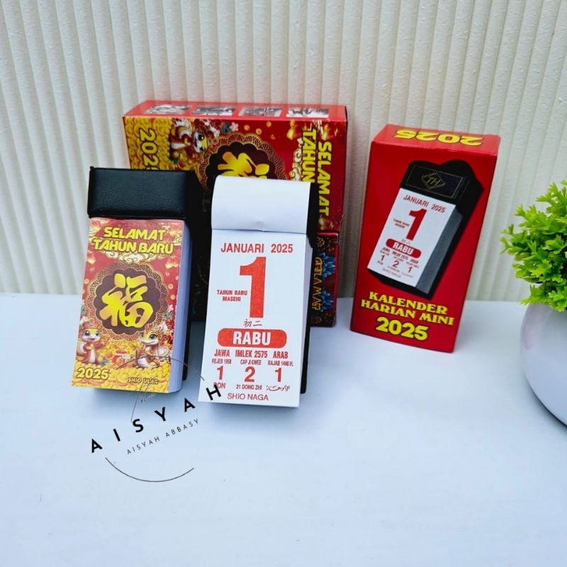 

kalender harian mini 2025 tanggalan 2025 harian sobek mini TH