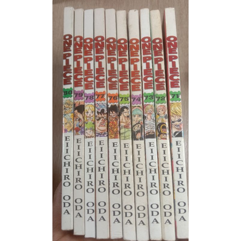 Komik One Piece 71-80 Set Original Kolpri