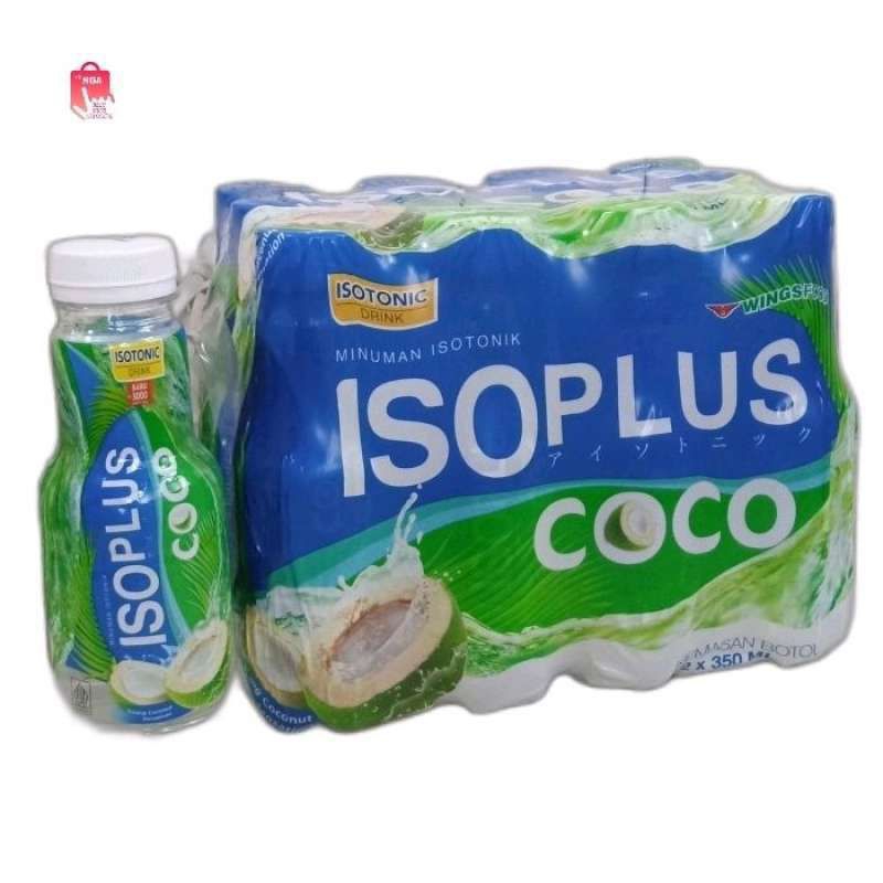 

ISOplus Minuman Isotonik Coco 350ml ( 1 Pack / 12 Pcs )