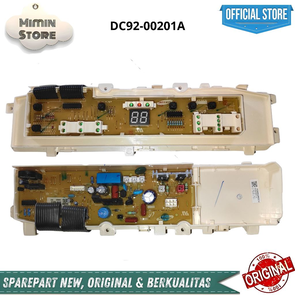 MODUL PCB MESIN CUCI SAMSUNG ORIGINAL WA65V3PEC WA70V3WEC WA80V3PEC