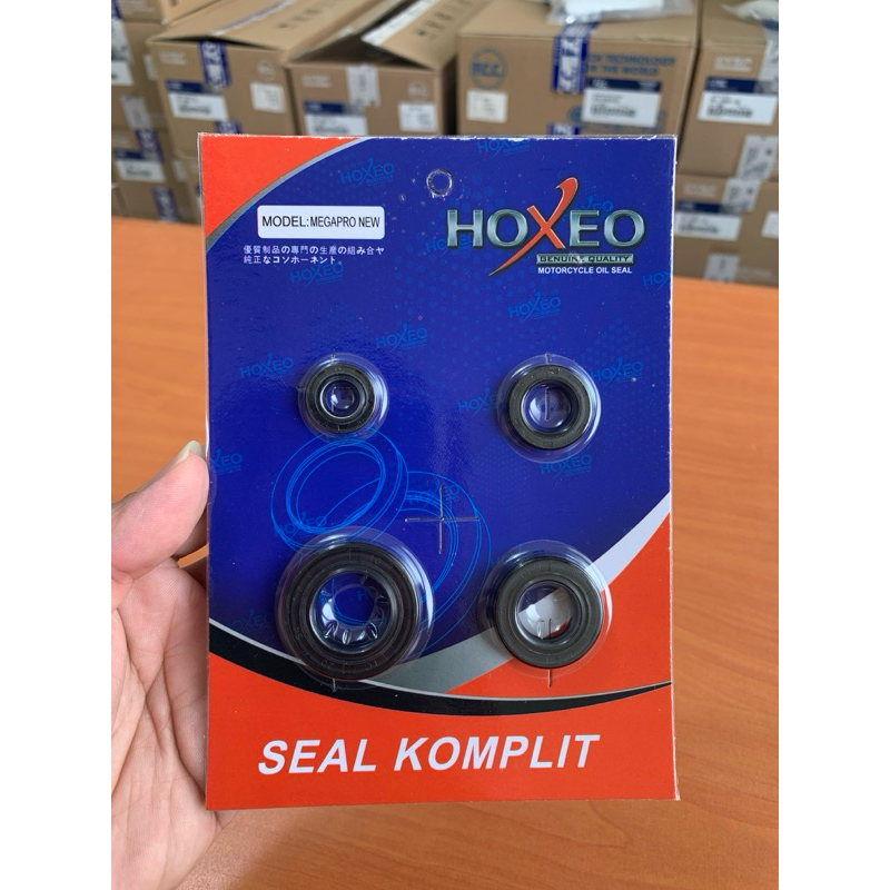 Hoxeo Oil Seal Komplit Megapro New / Mono / Crf 150 / Original Hoxeo