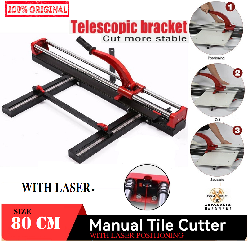 Alat Pemotong Granit Keramik 80cm Manual Tile Cutter 80 CM With Laser Alat Potong Granite Kramik 800