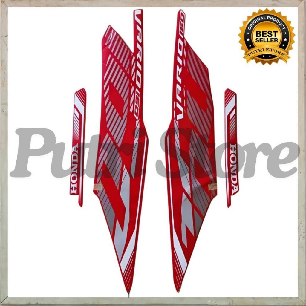 Stiker Striping Honda Vario 160 2023 Lis Body Motor Vario 160