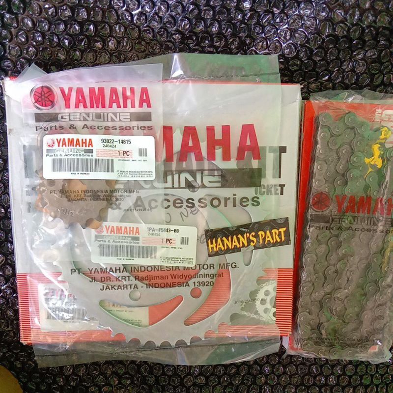 GER SET ORIGINAL VIXION NEW VIXION ADVANCE 150 1PA-WF01A-10 ORIGINAL YAMAHA