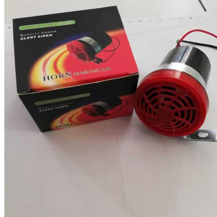 HJK Klakson Mundur Atret - Alarm Sirine Mundur - Back Buzzer Mobil & Truk Universal 12 - 24 Volt