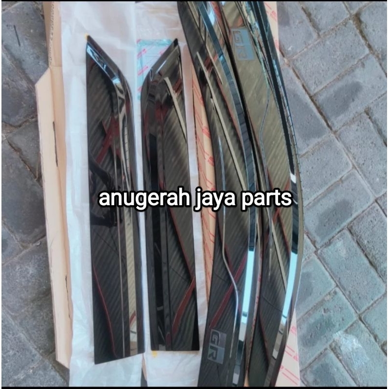 Talang Air Side Visor Fortuner GR SPORT Original