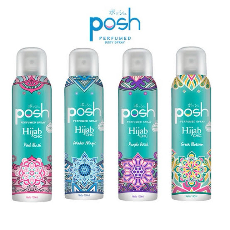 Posh Parfum Spray Hijab Chic 150ml