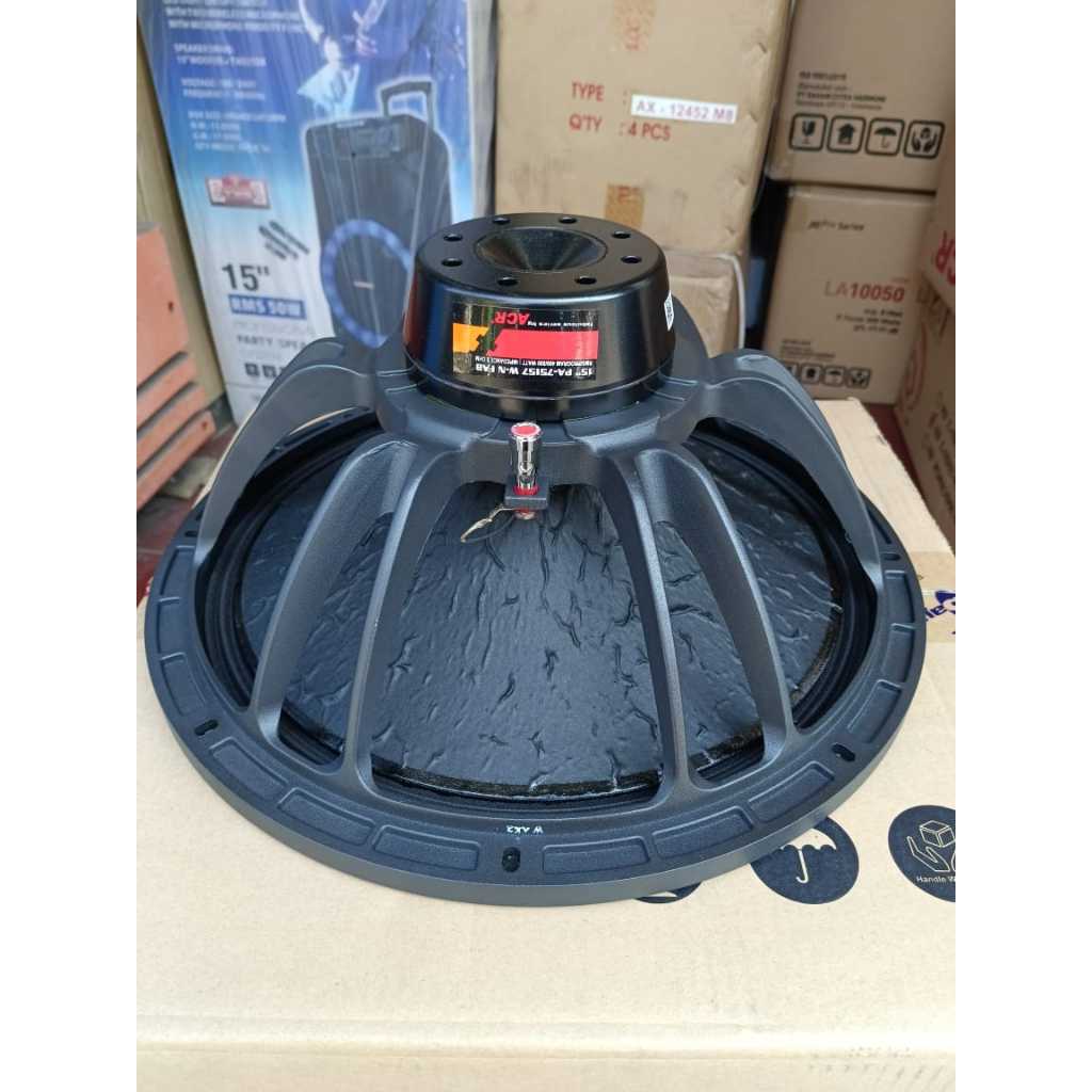 Speaker komponen ACR Fabulous 15" PA 75157 W-N FAB Neodium original / speaker fabolus15 inch PA 7515
