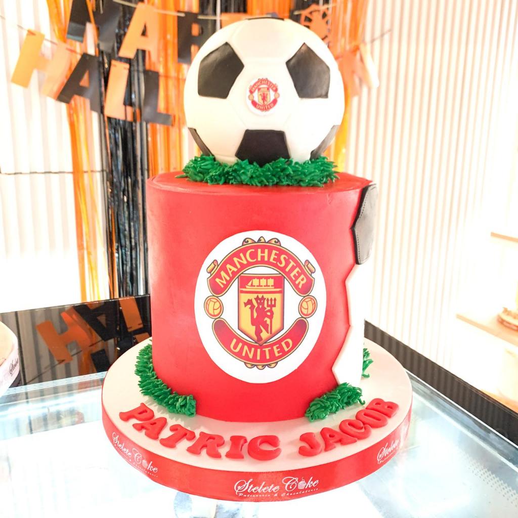 

Kue Ulang Tahun/Birthday Cake/Kue Ultah Tema Bola Manchester United/Kue Birthday Jakarta