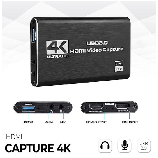 HDMI Video Capture 4K USB 3.0
