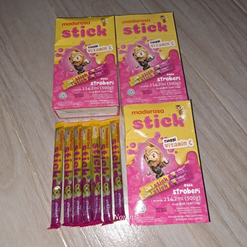 

Murah Meriah Madurasa Stik Strawberry CURAH TANPA BOX