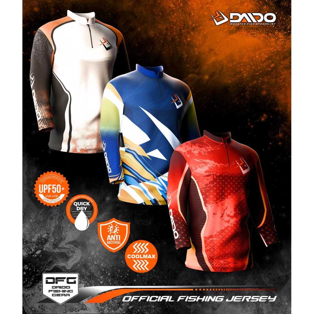 JERSEY MANCING DAIDO FISHING GEAR ORI (kwalitas premium)
