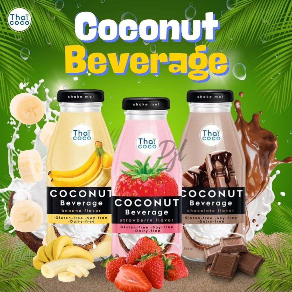 

Thai Coco Coconut Beverage 180ml 1botol