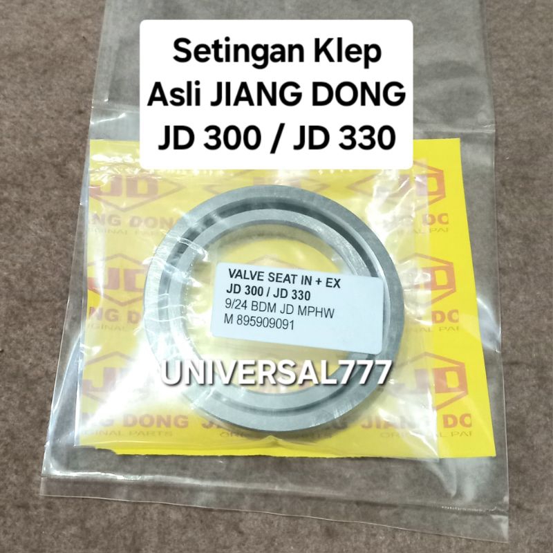JD300 JD330 Seting Klep Asli JIANG DONG JD 300 330 Valve Seat Setingan Siting Head Original JiangDon