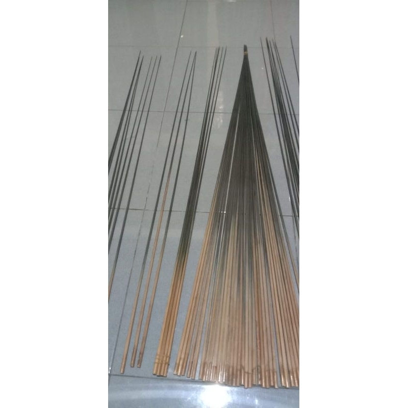 CARBON/KARBON SUTET BUBUT/SERUT/JORAN PANCING/ANCO 7.75 mm Panjang 110-120 cm Tinggal Rakit PALING M