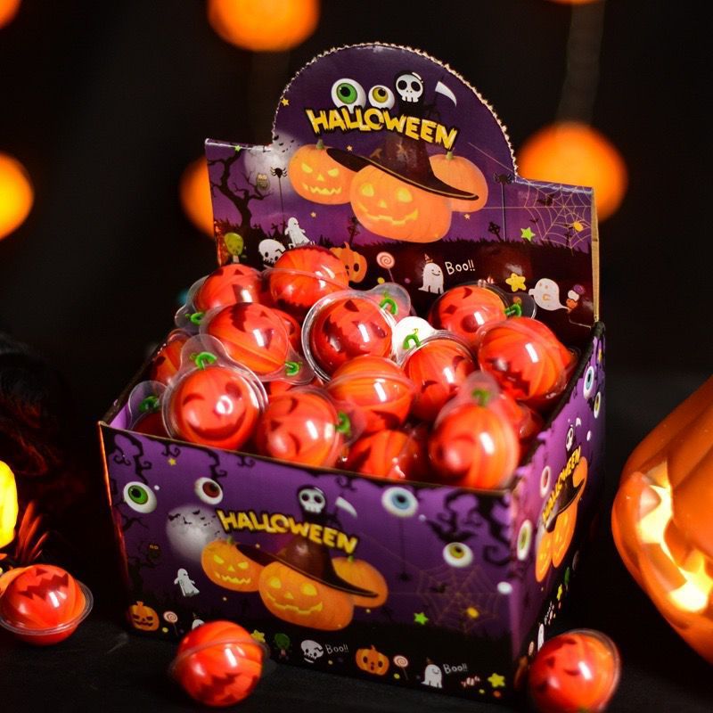 

candy halloween pumpkin , eyes / permen halloween