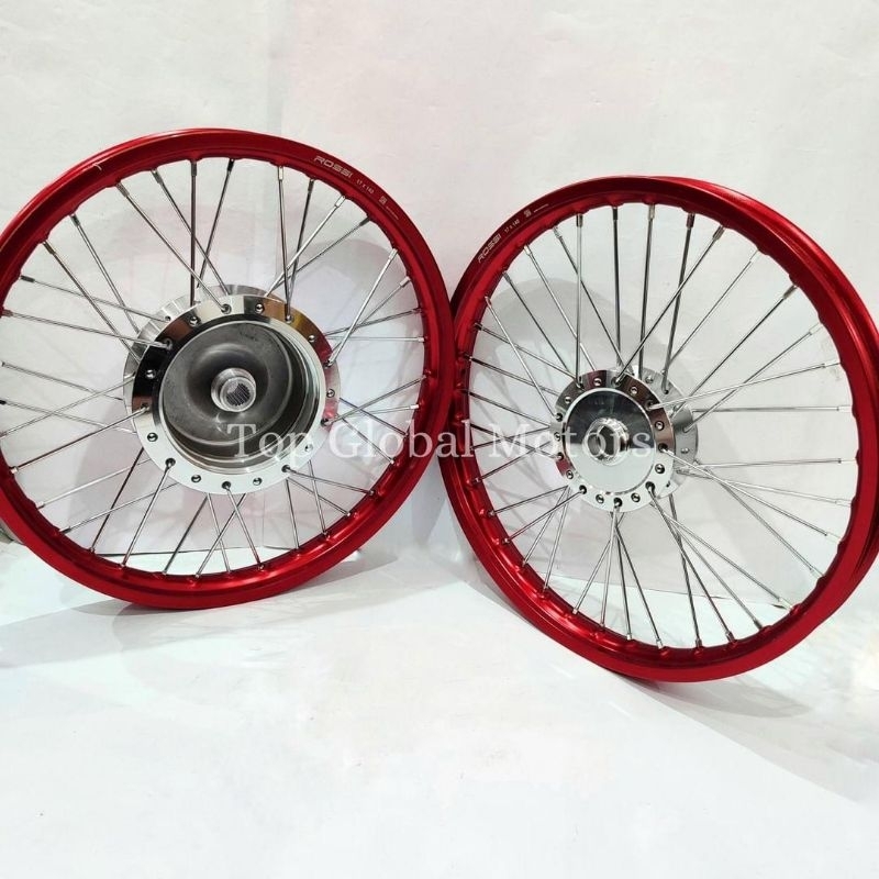 VELG RING 17 BEAT SCOOPY VARIO GENIO VROSSI ORIGINAL SEPASANG - VELG VROSSI ORIGINAL RING 17