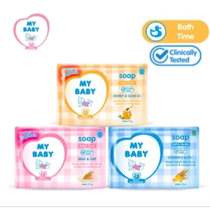 My Baby Sabun Batang 75 gr / My baby sabun