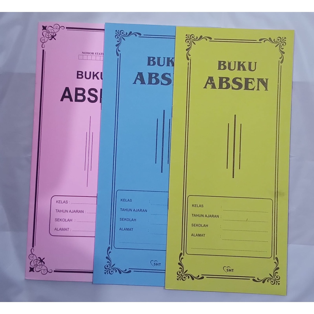 Buku Absen  Siswa / Buku Absen Kelas