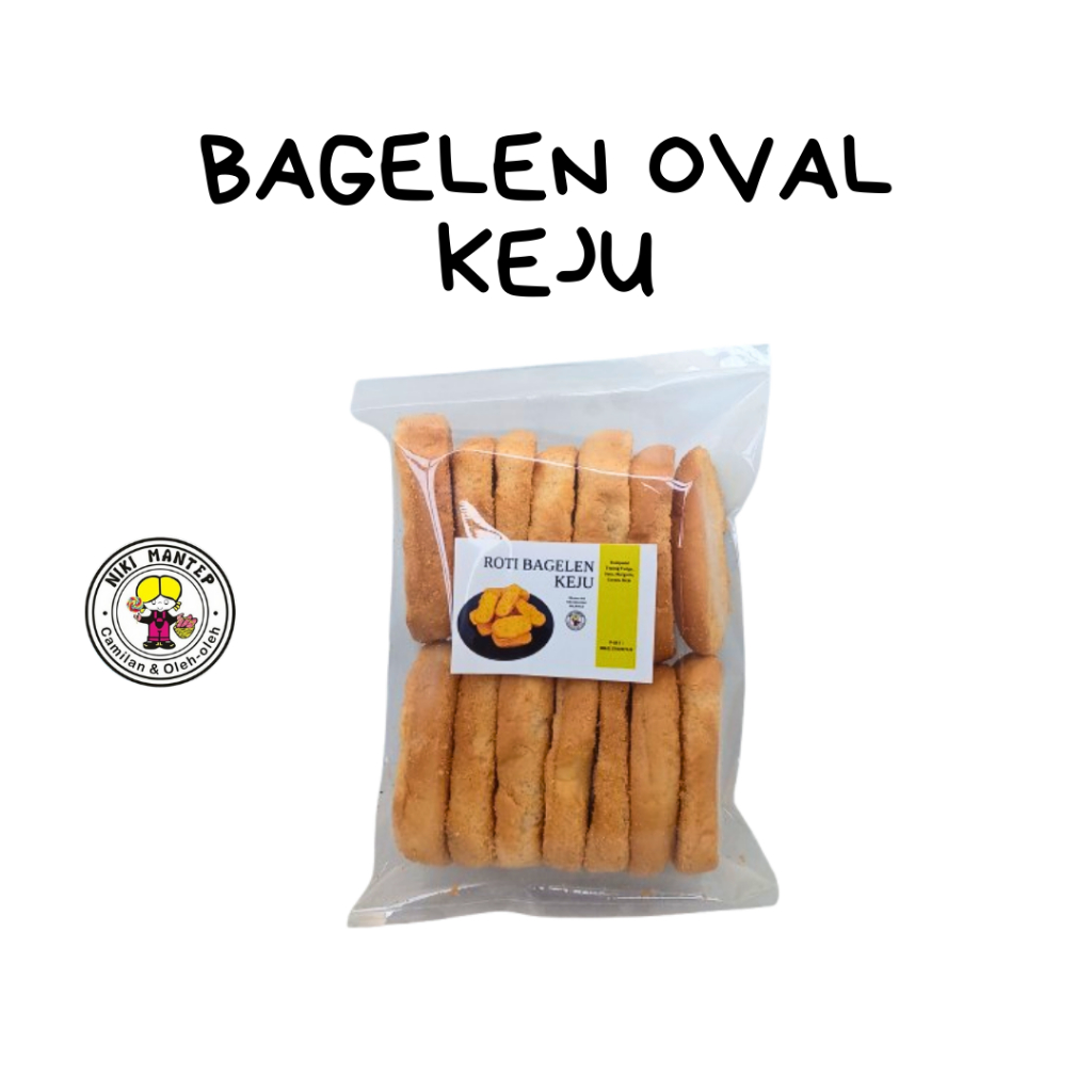 

Roti Bagelen Oval Keju - Niki Snack Salatiga