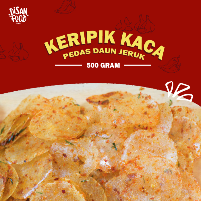 

DisanKu Keripik Kaca Pedas daun Jeruk 500g