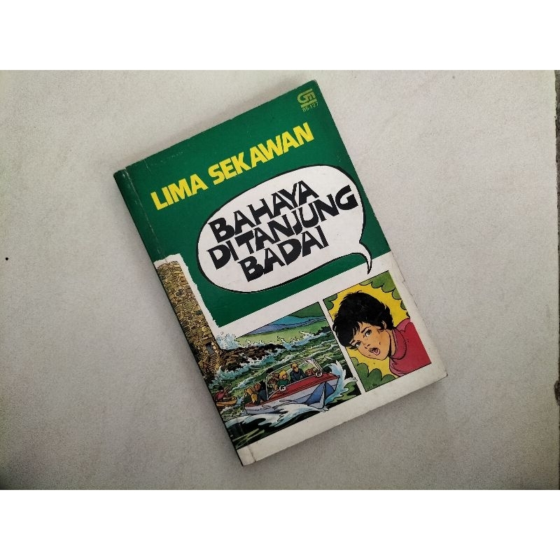 Novel Lima Sekawan Bahaya di Tanjung Badai, karya Claude Voilier