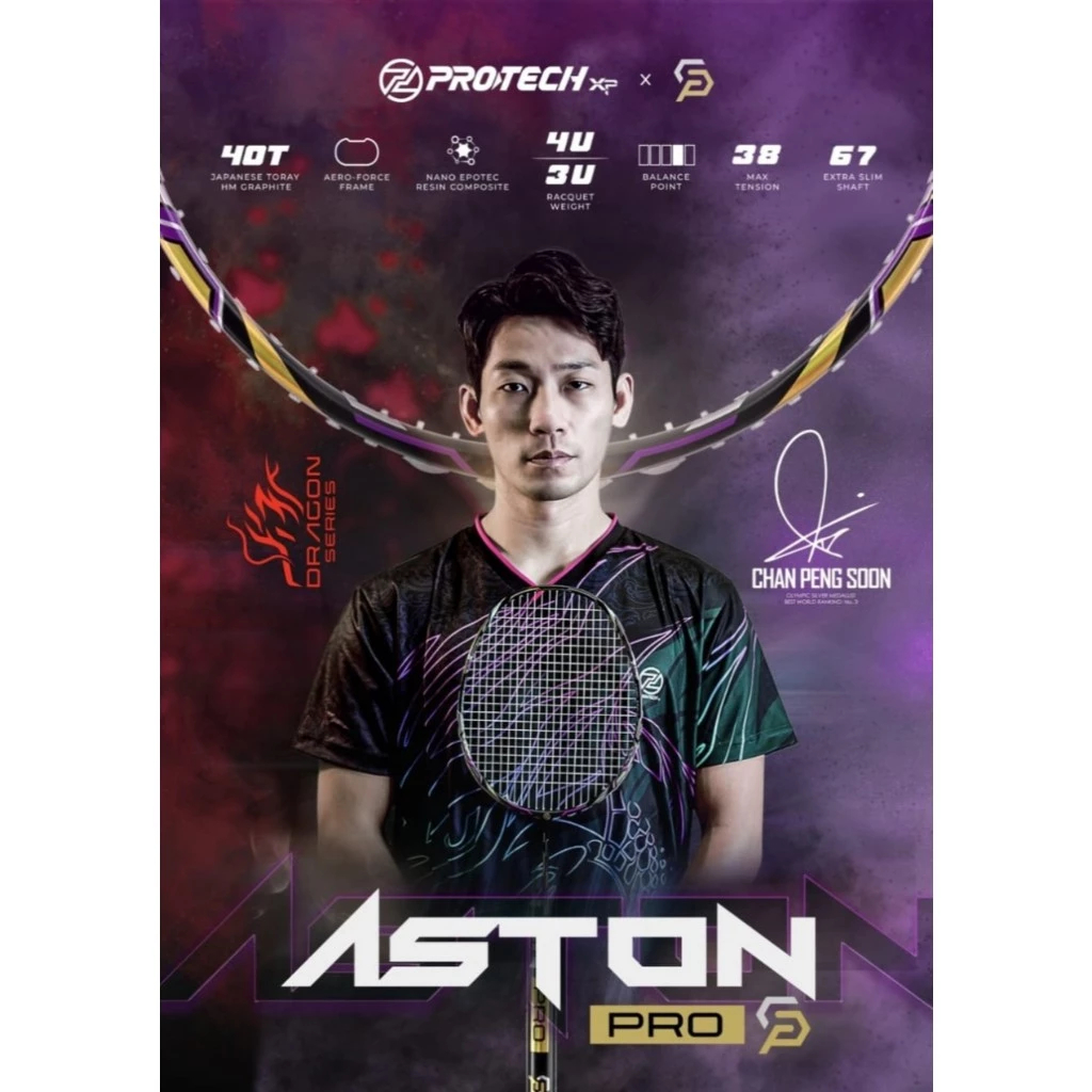 Raket Badminton Protech Aston Pro