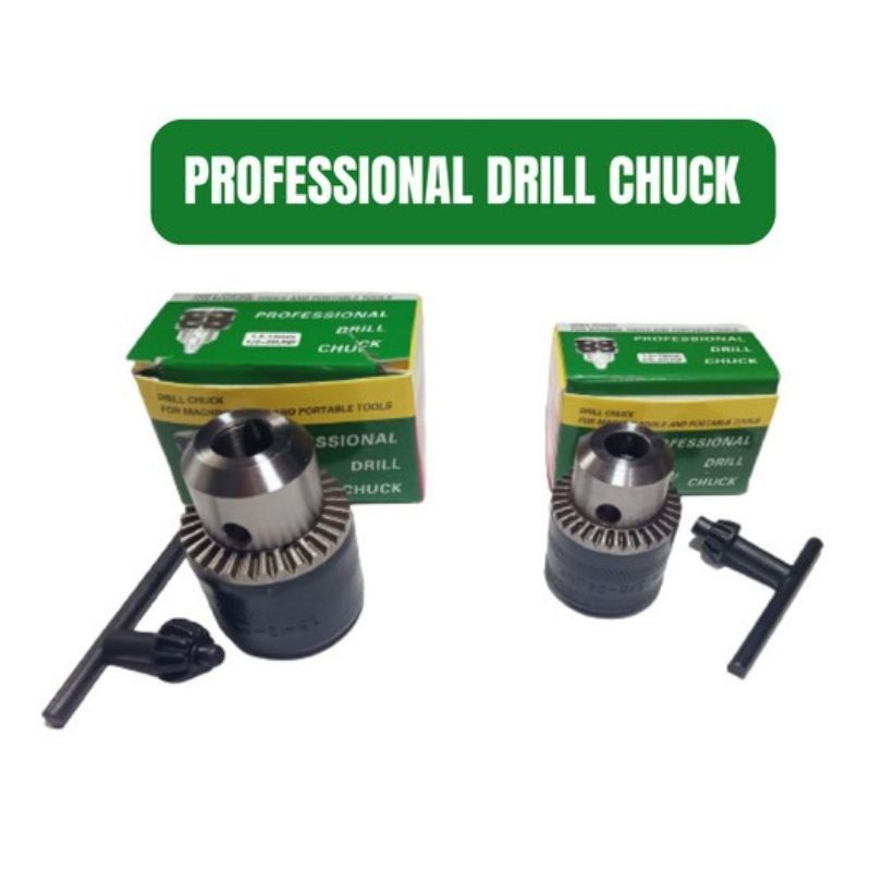 Kepala Bor Untuk Gerinda Tangan M10 x 1.5 Chuck Kepala Bor 10MM - 13MM Drat Gerinda - BELTER