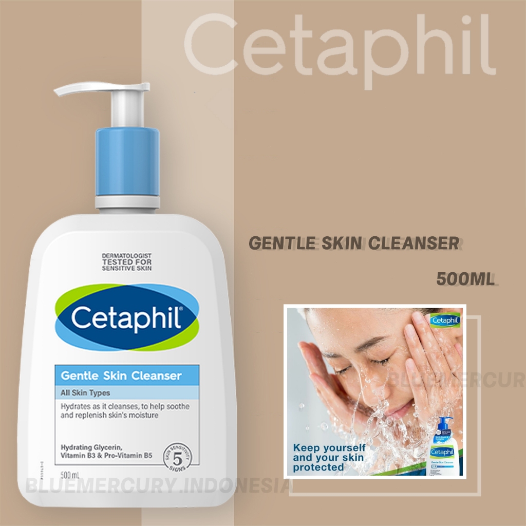 Cetaphil Gentle Skin Cleanser 500 ML Cetaphil facial wash Gentle Cleanser Skin Cleanser