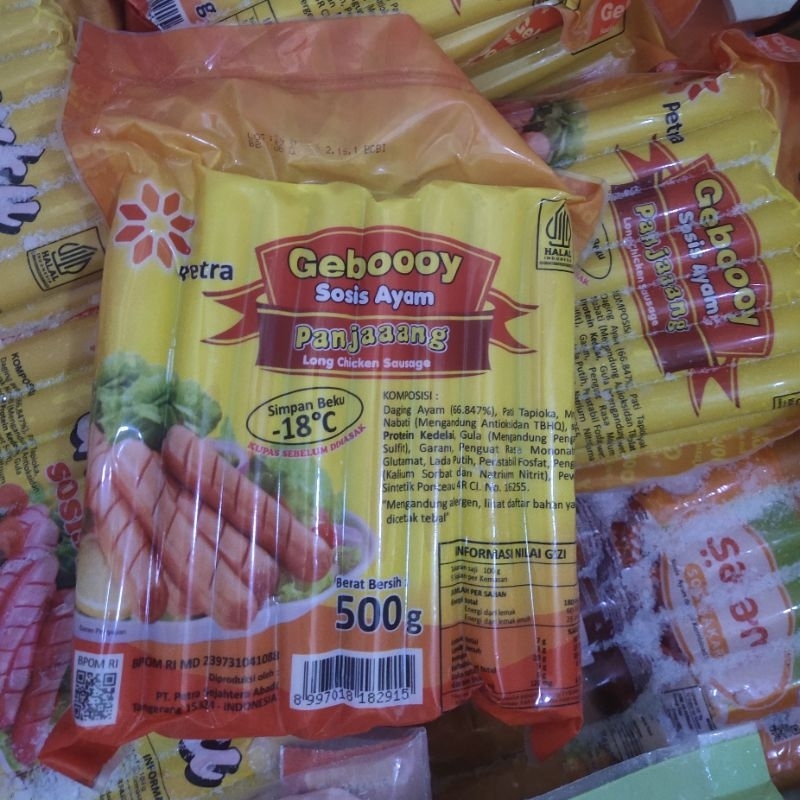 

Sosis ayam geboooy
