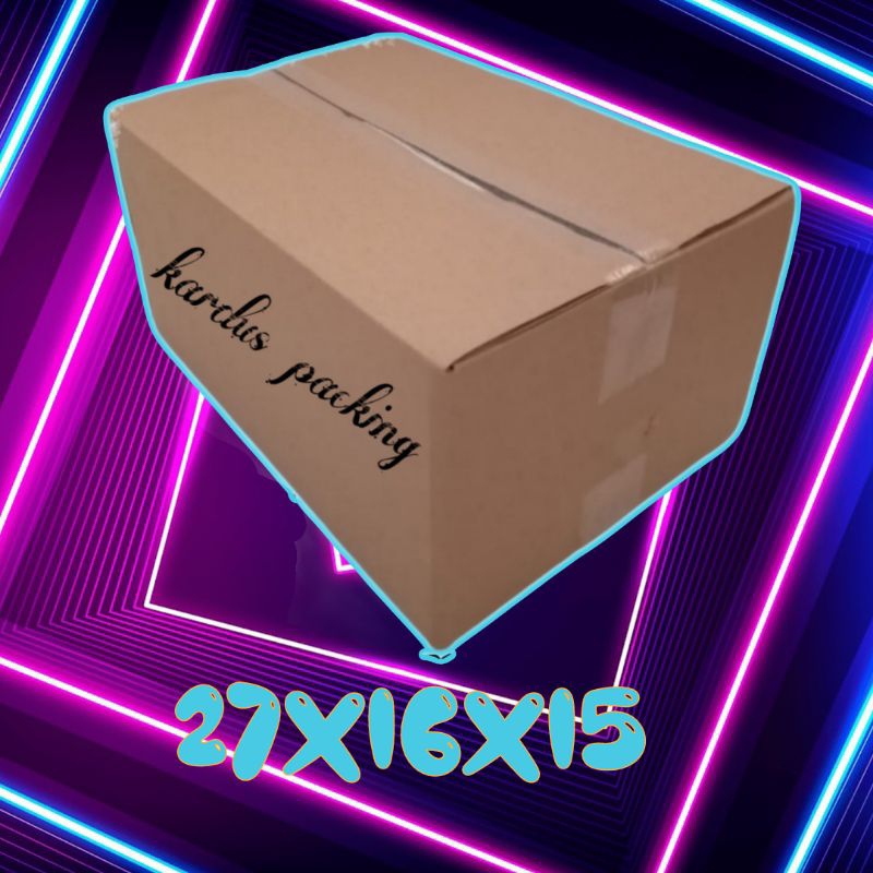 

kardus packing UK 27x16x15 kardus besar kardus kecil