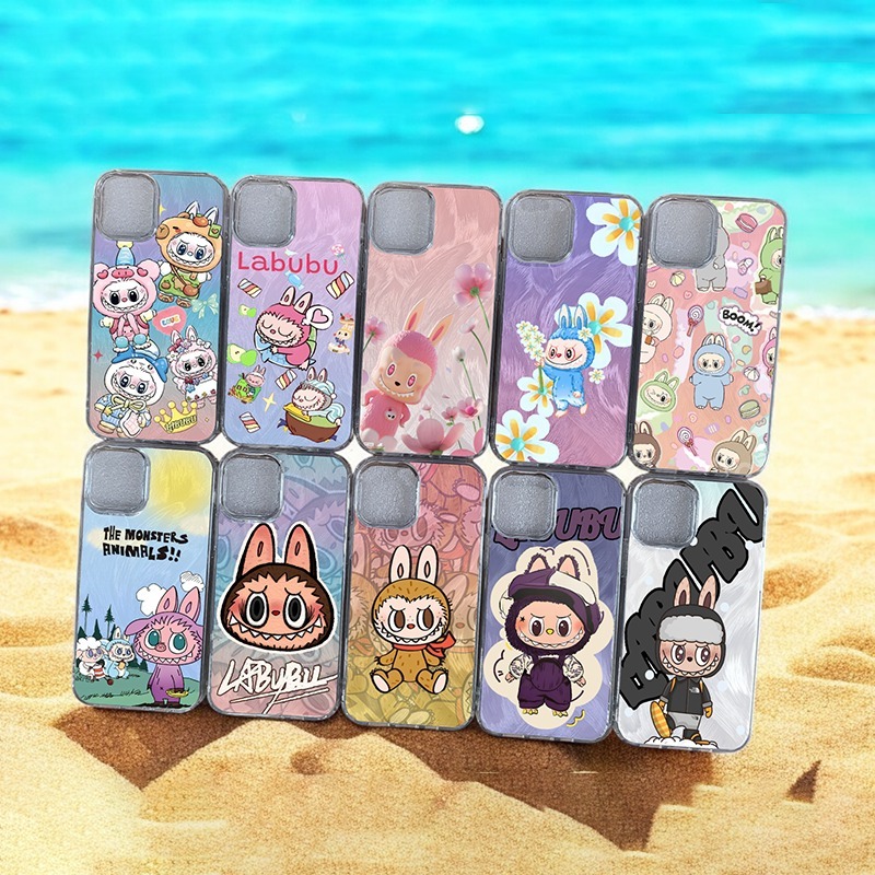 LABUBU CARTOON CUTE VIRAL HARD CASE CASING HP FOR REALME 5 7I 11 C11 C12 C2 C20  C2IY C30 C31