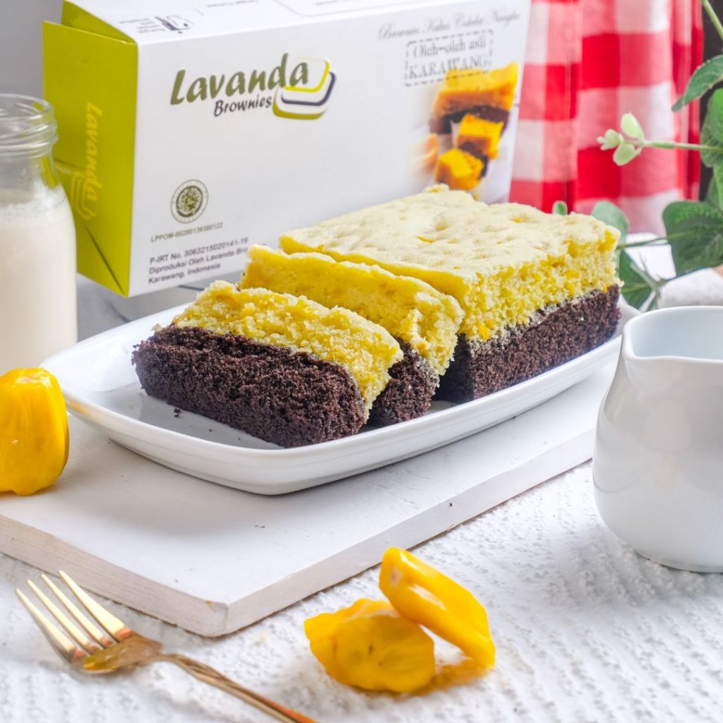 [Lavanda Brownies] Brownies nangka lavanda brownies