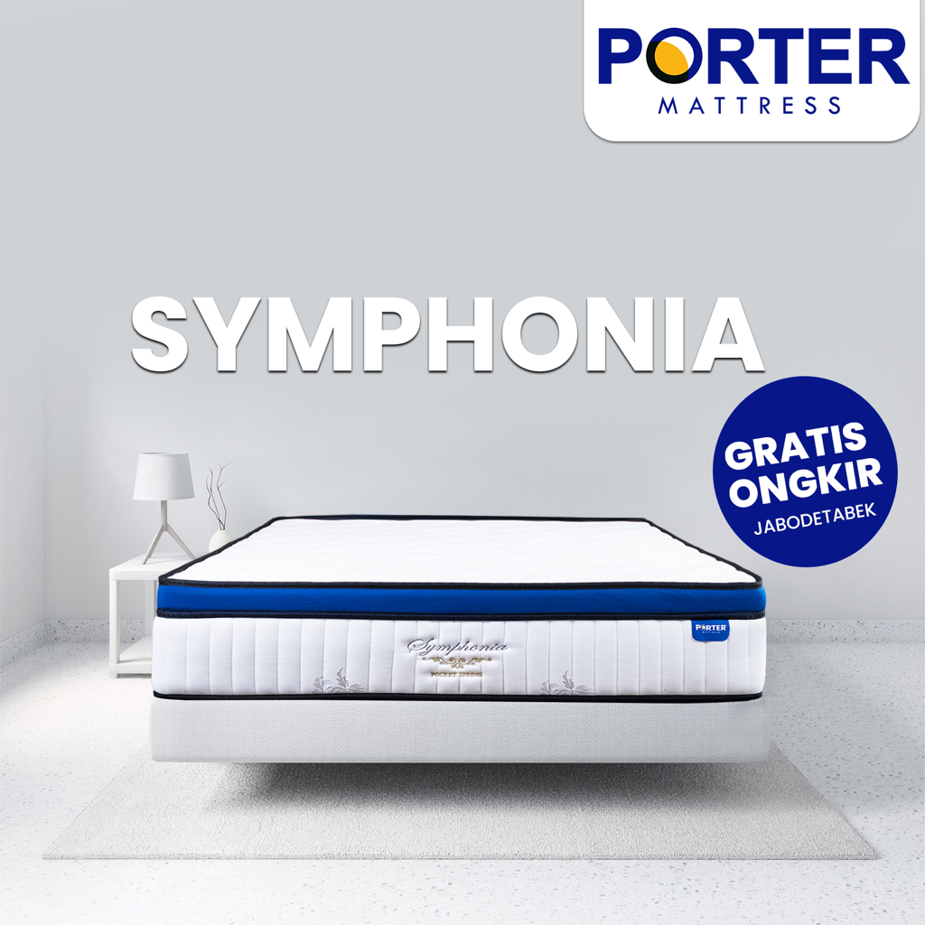 PORTER Kasur Springbed Pocket Spring - Symphonia