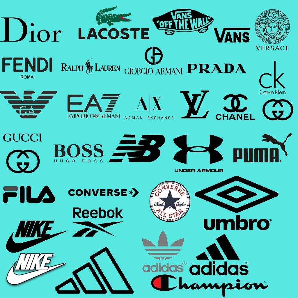 LABEL TAG BRAND PATCH STIKER SABLON BAJU Logo Setrika / cetak print DTF