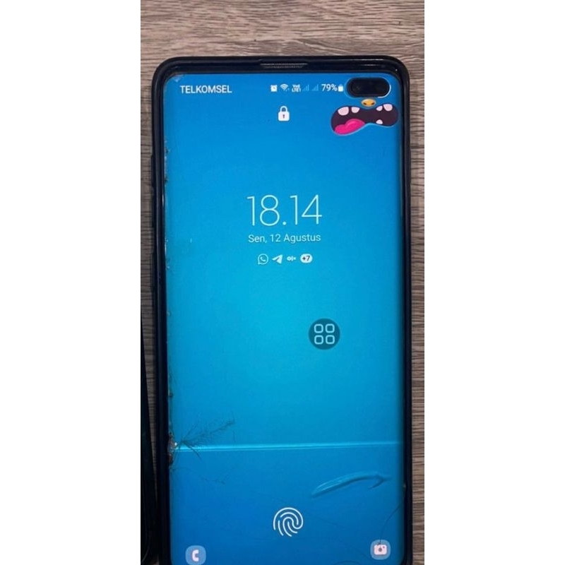 samsung s10 plus minus lcd