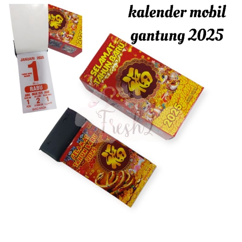 

KALENDER GANTUNG MOBIL TAHUN 2025/ KALENDER MINI /