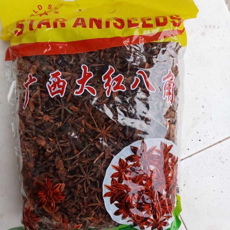 

bunga lawang star aniseeds berat 1 kg