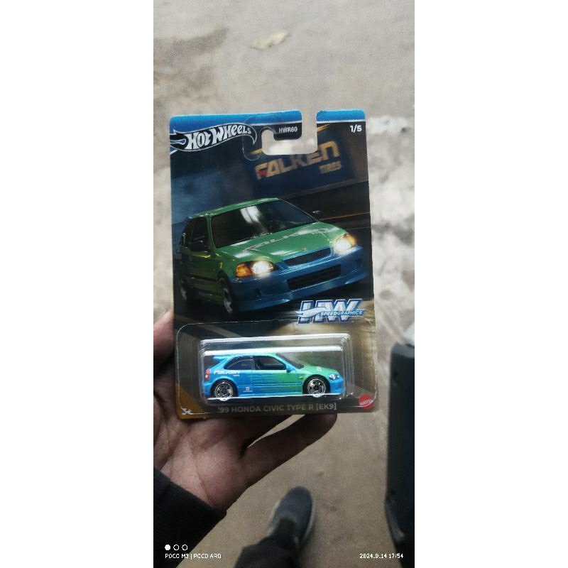 Hotwheels 99 Honda Civic (EK9)