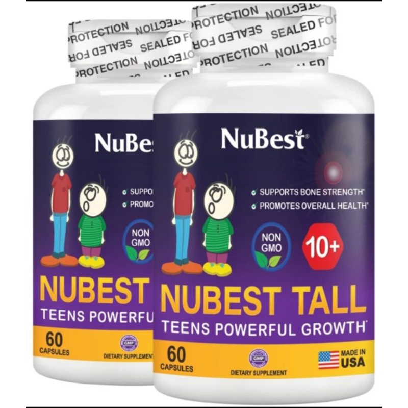 Nubest Tall 10+ Growt Height Maximizing Penambah Tinggi Teenager