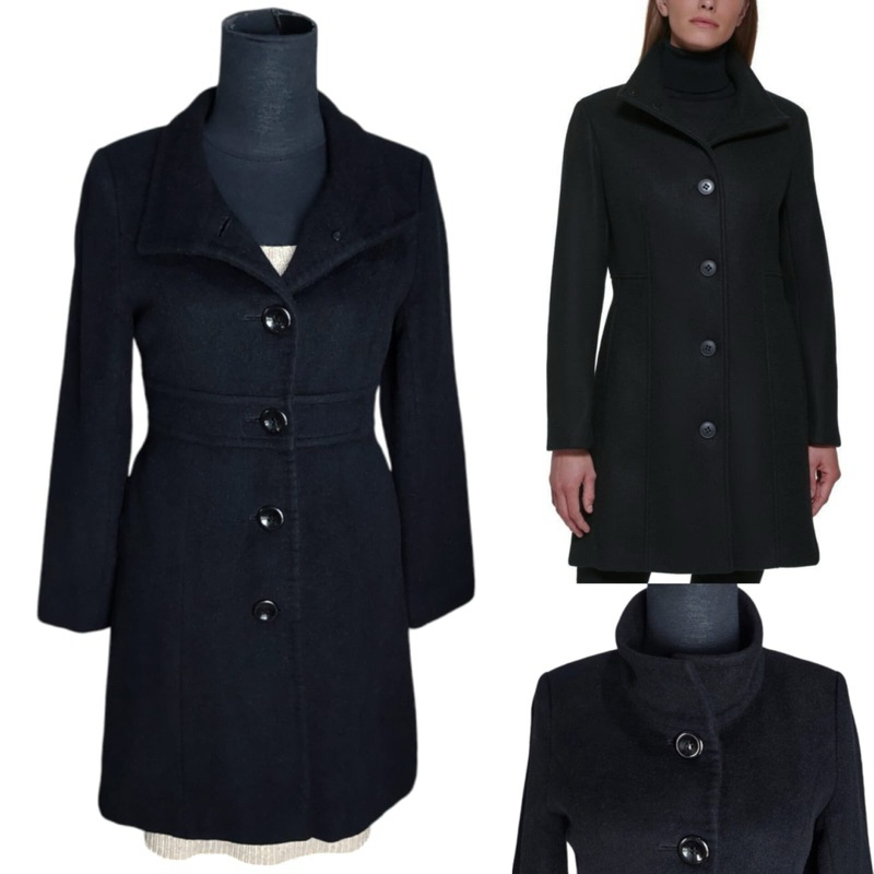 Preloved Wool Coat MICHEL KLEIN 1112415