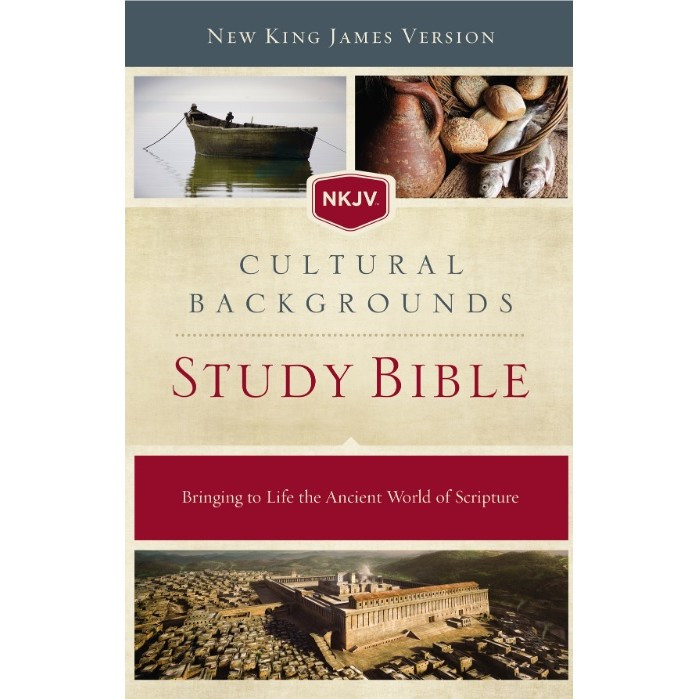 

NKJV Cultural Backgrounds Study Bible - Bringing to Life the Ancient World of Scripture ( D )
