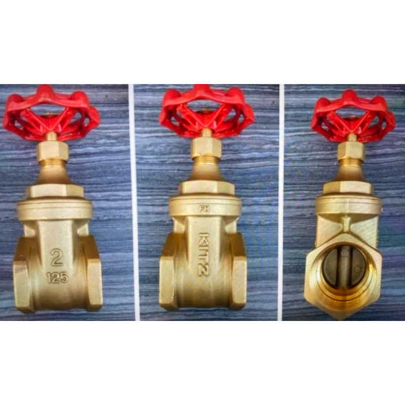 GATE VALVE KUNINGAN KITZ 4" INCH