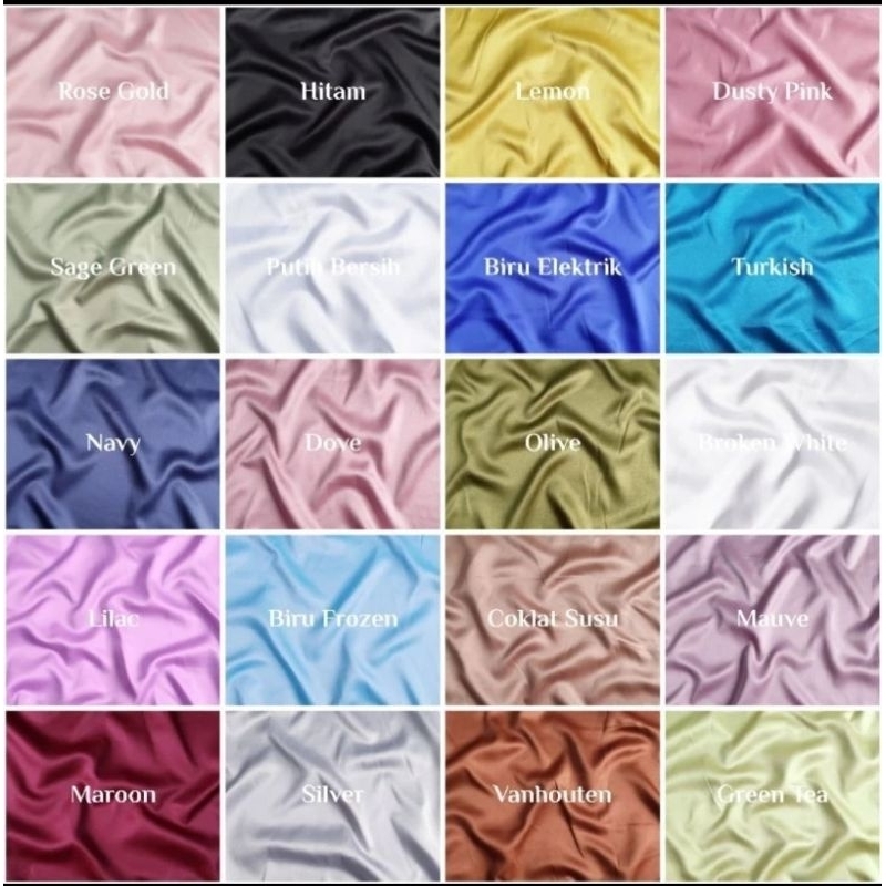PREMIUM KAIN SATIN BY ROBERTO CAVALLI