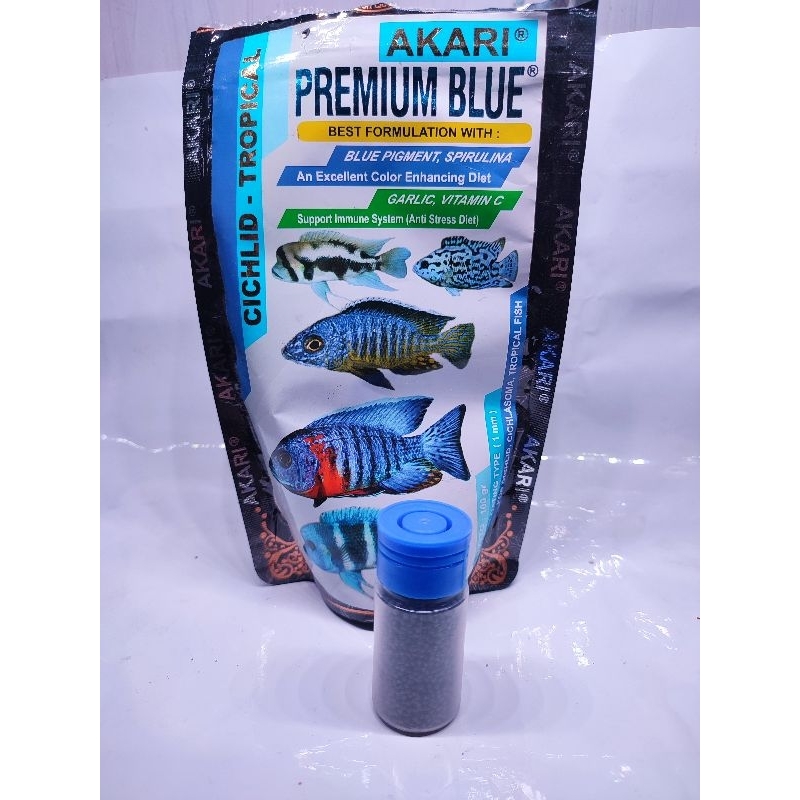 pelet premium blue & red 1mm