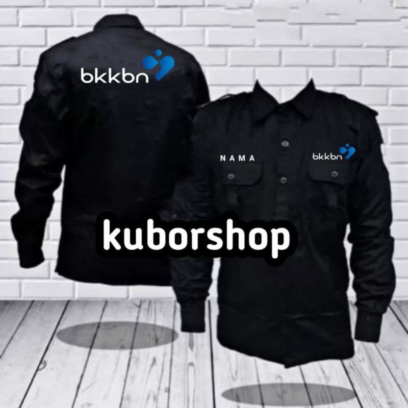 kemeja BKKBN baju kerja bkkbn seragam bkkbn full bordir